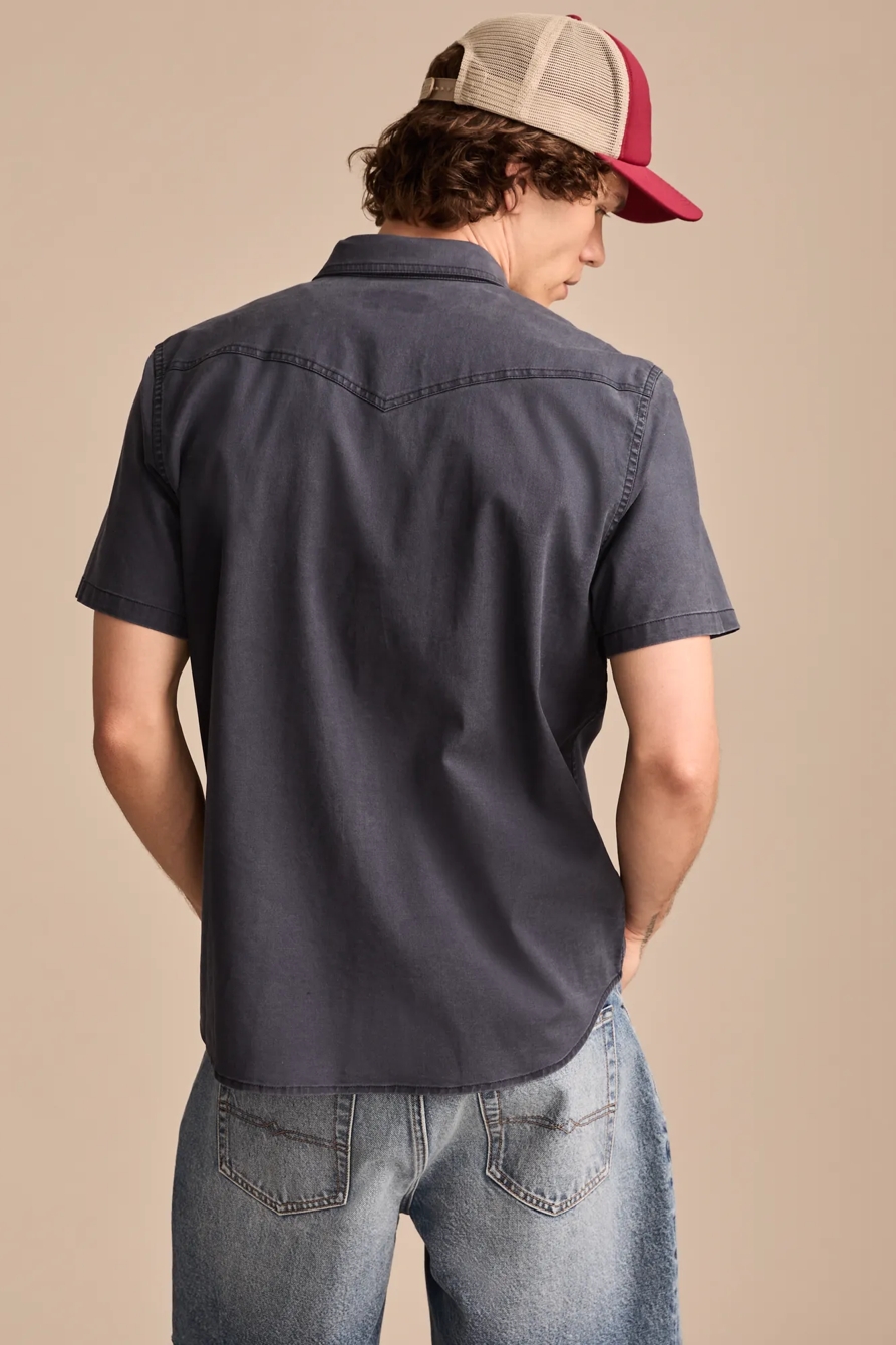 COLE HAUSER VINTAGE TWILL SHORT SLEEVE WESTERN SHIRT, image 5