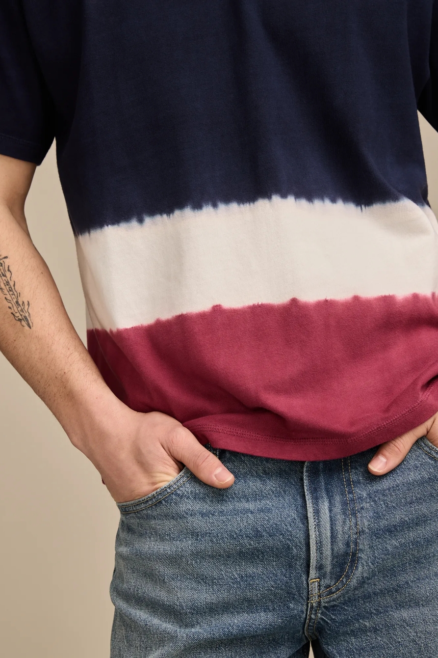 DIP DYE RELAXED FIT T SHIRT, image 2