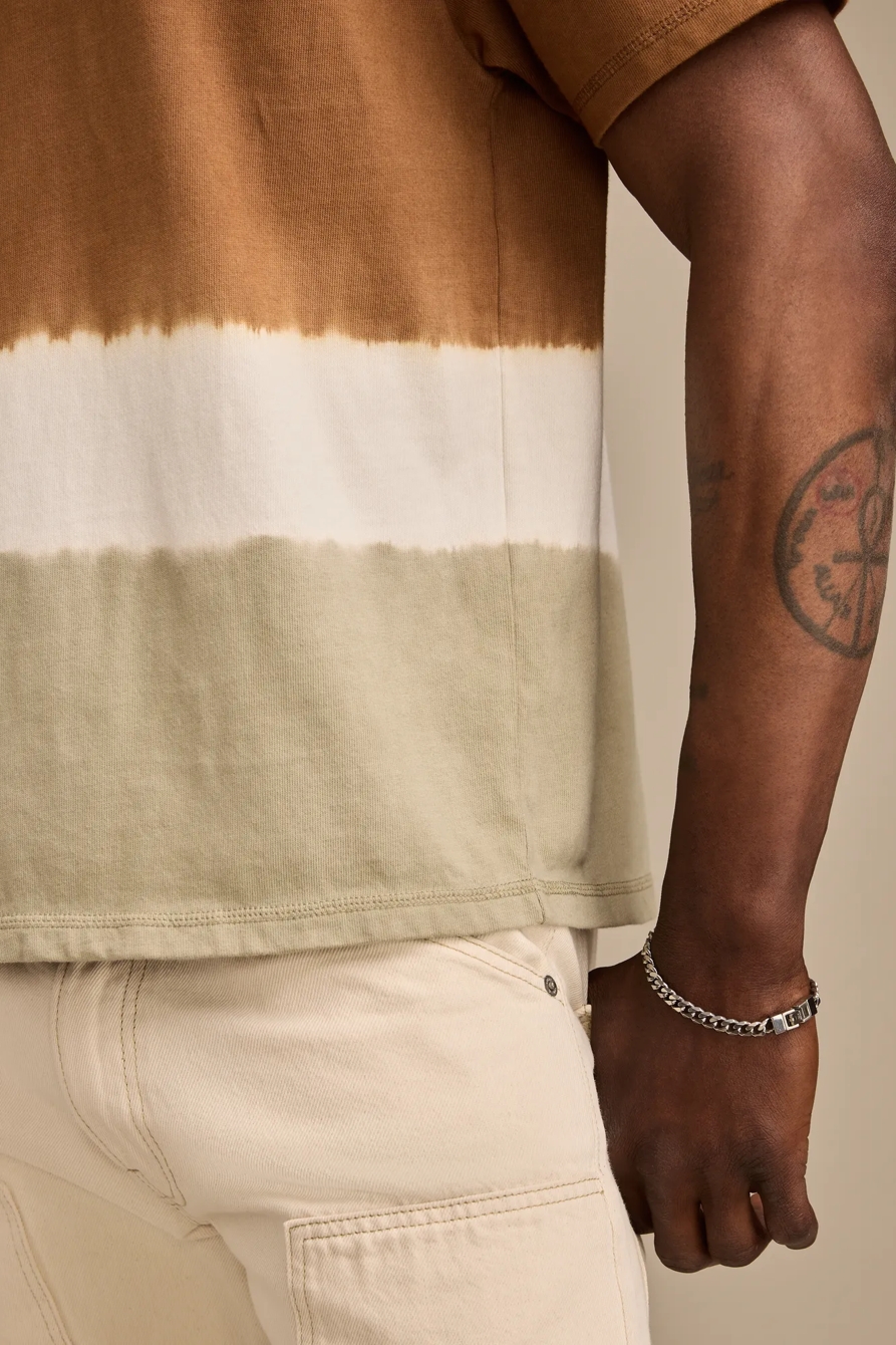 DIP DYE RELAXED FIT T SHIRT, image 2