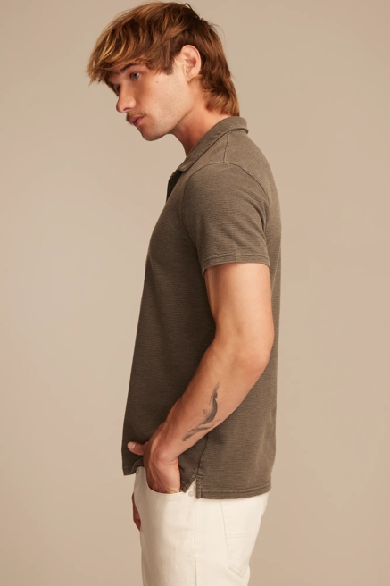 JACQUARD SLUB JERSEY SHIRT, image 4