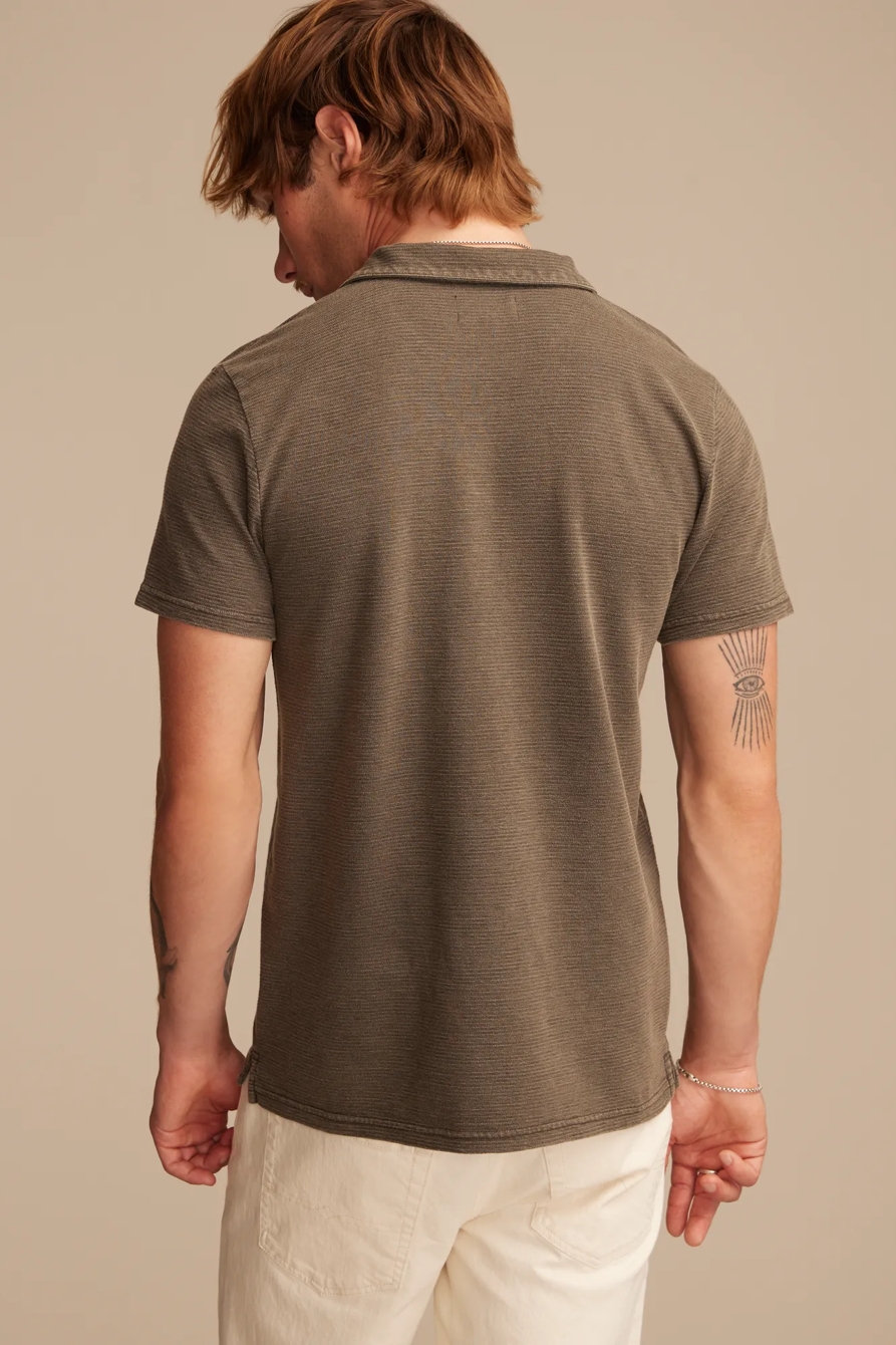 JACQUARD SLUB JERSEY SHIRT, image 5