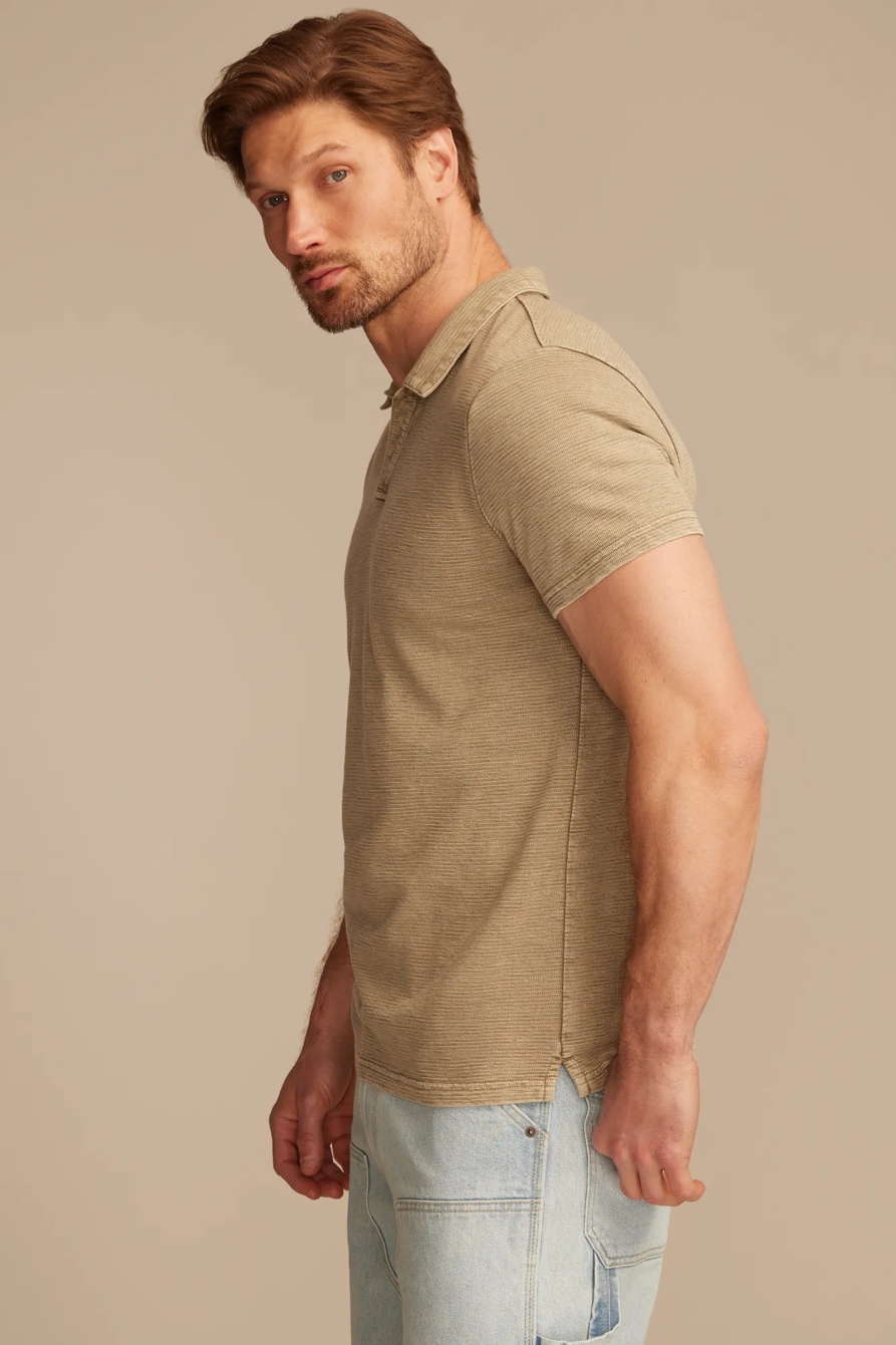 JACQUARD SLUB JERSEY SHIRT, image 3