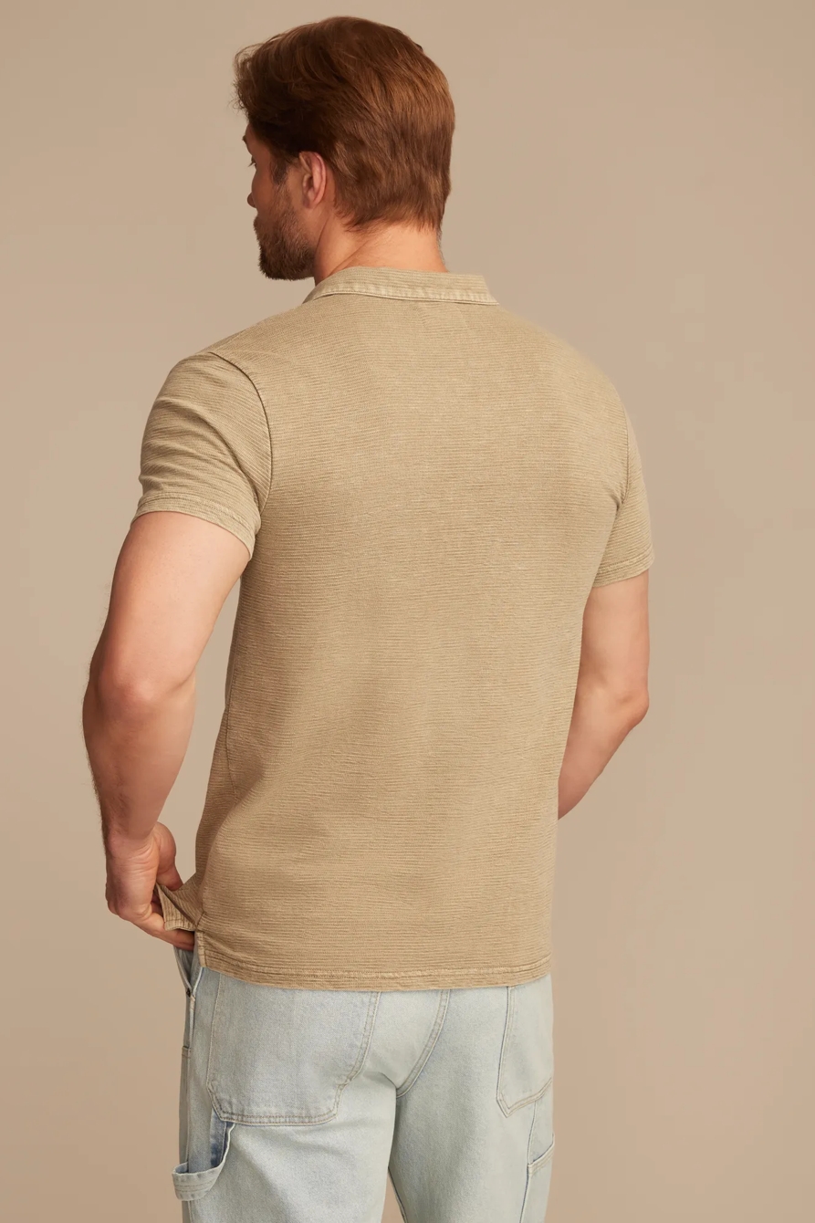 JACQUARD SLUB JERSEY SHIRT, image 4