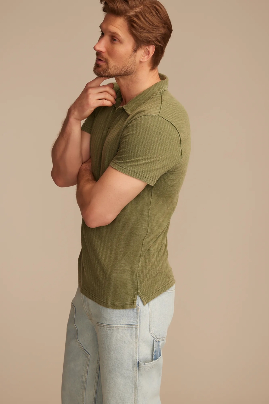 JACQUARD SLUB JERSEY SHIRT, image 4