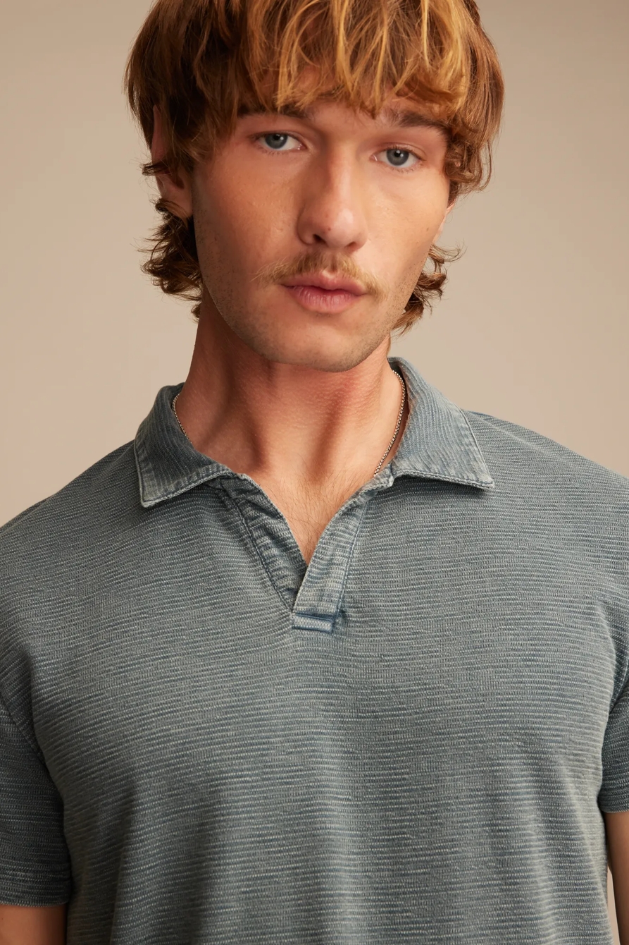 JACQUARD SLUB JERSEY SHIRT, image 3