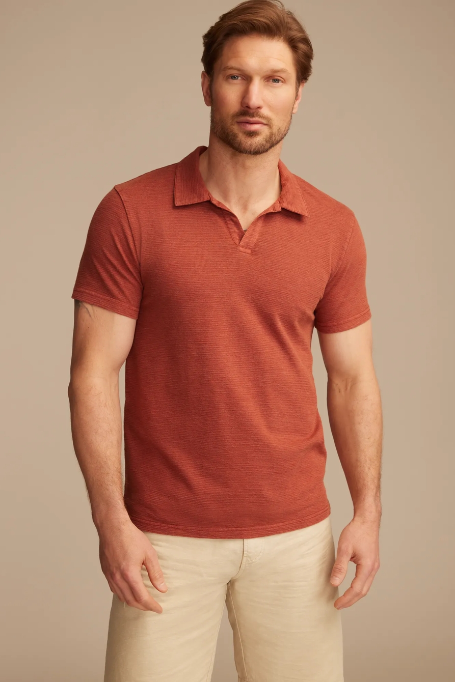 JACQUARD SLUB JERSEY SHIRT, image 2