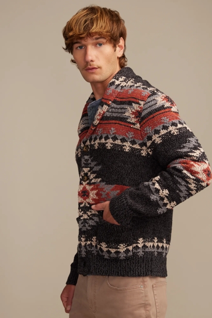 SHAWL COLLAR CARDIGAN, image 4