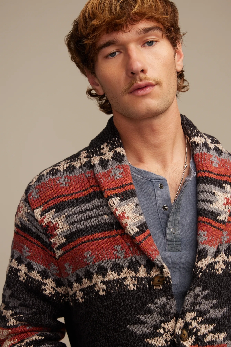 SHAWL COLLAR CARDIGAN, image 5