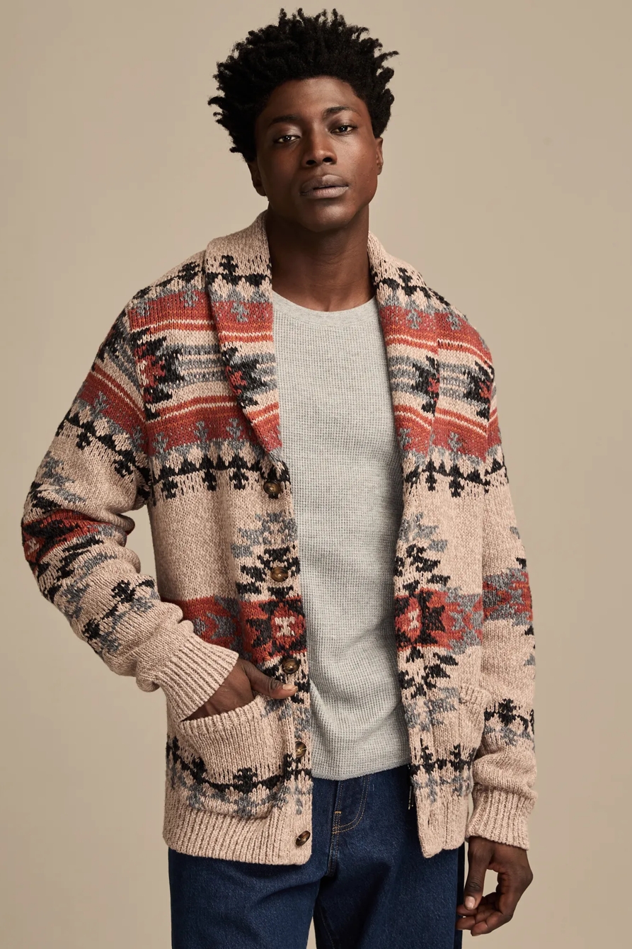 SHAWL COLLAR CARDIGAN, image 2