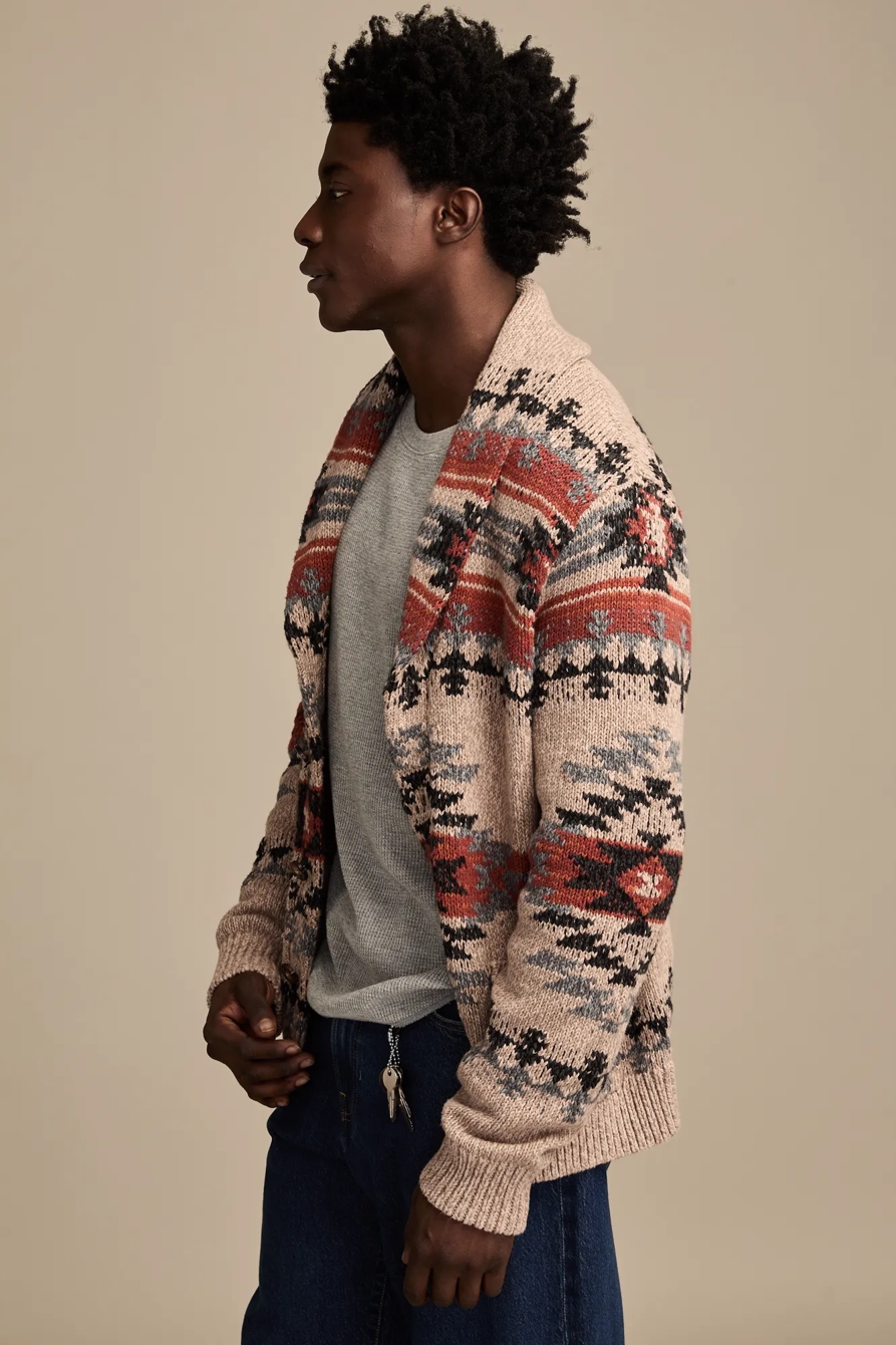 SHAWL COLLAR CARDIGAN, image 4