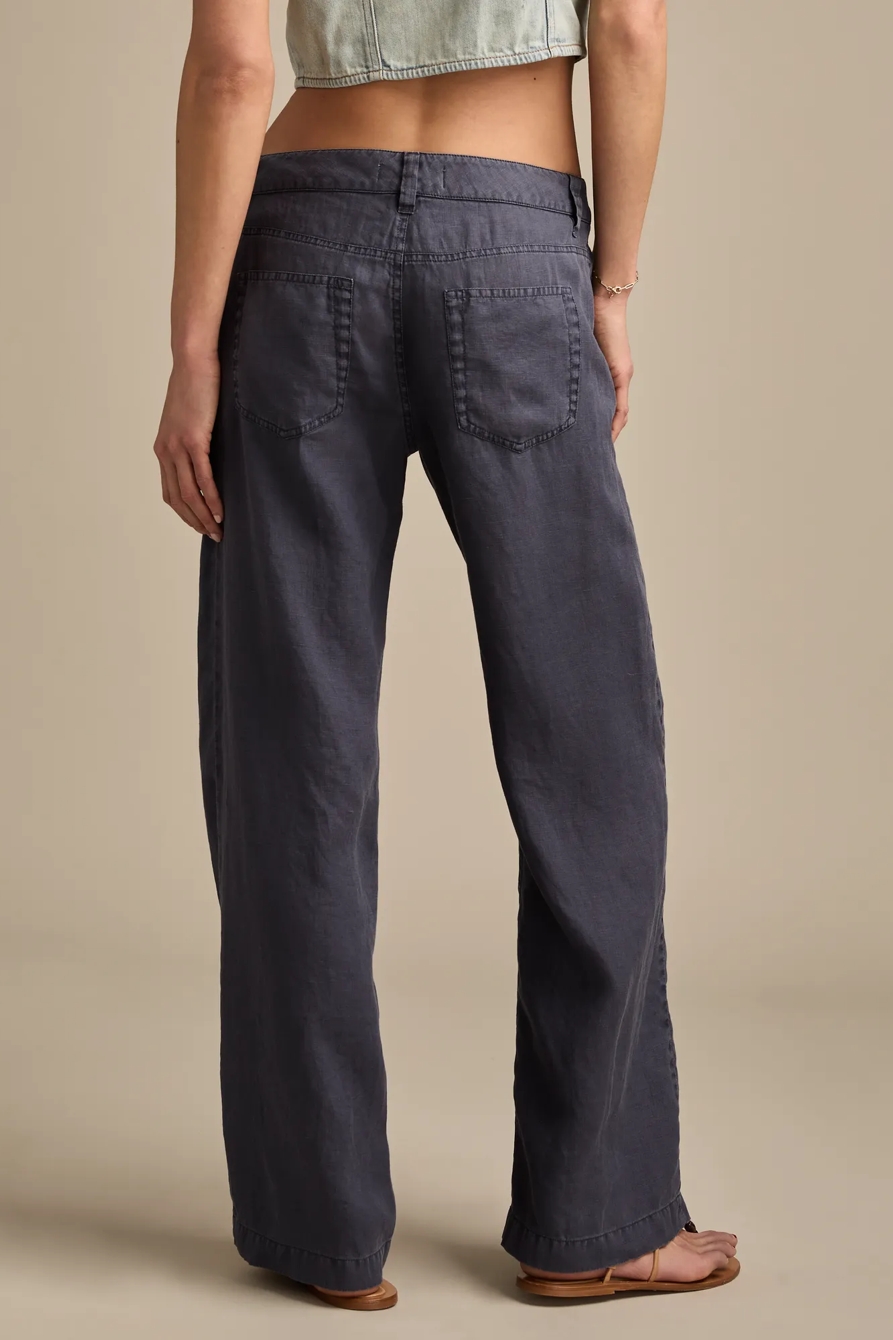 BAGGY WIDE LEG LINEN PANT, image 5