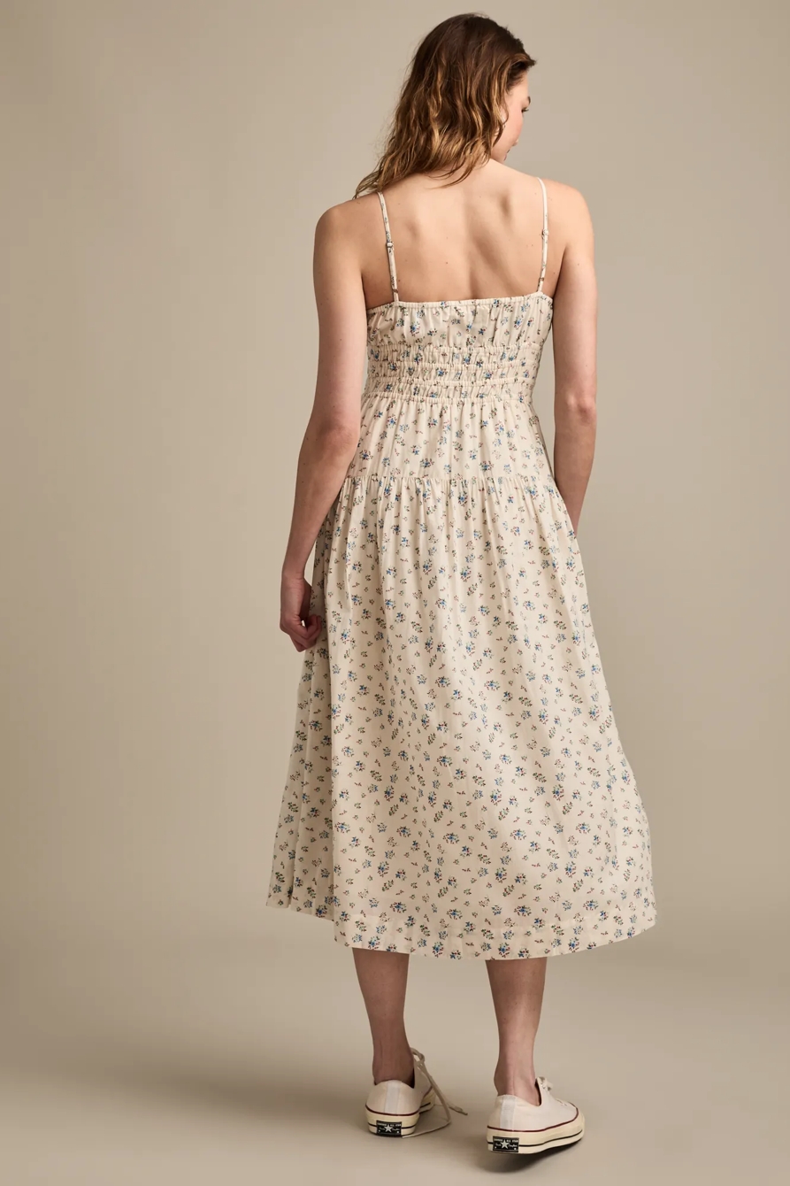 SMOCKED WAIST MIDI, image 5