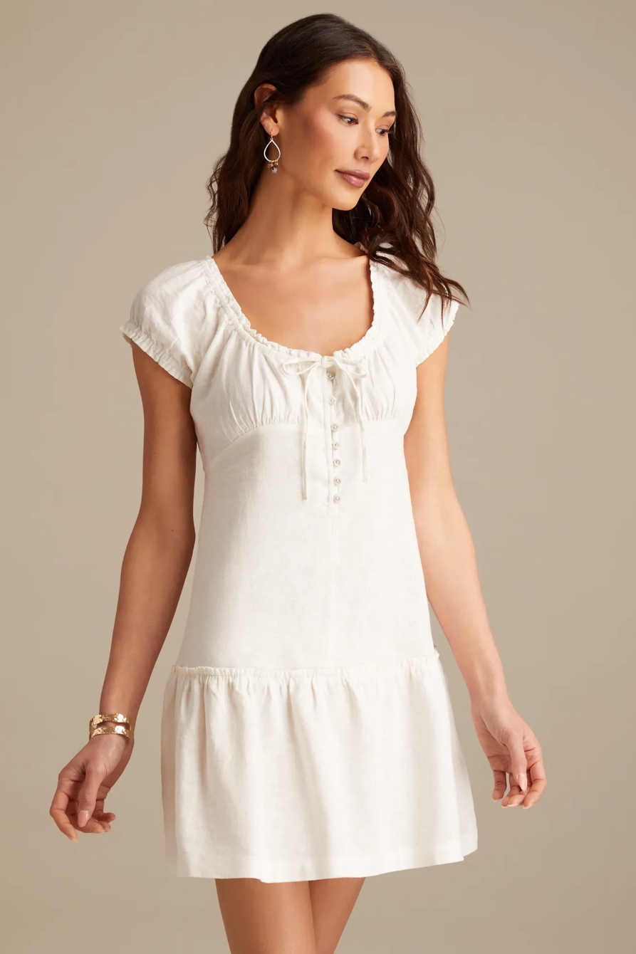 SHORT SLEEVE MARKET MINI DRESS, image 4