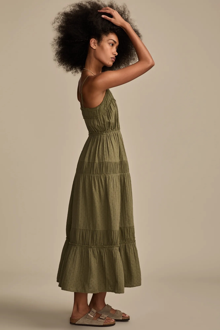 GAUZE MAXI DRESS, image 4