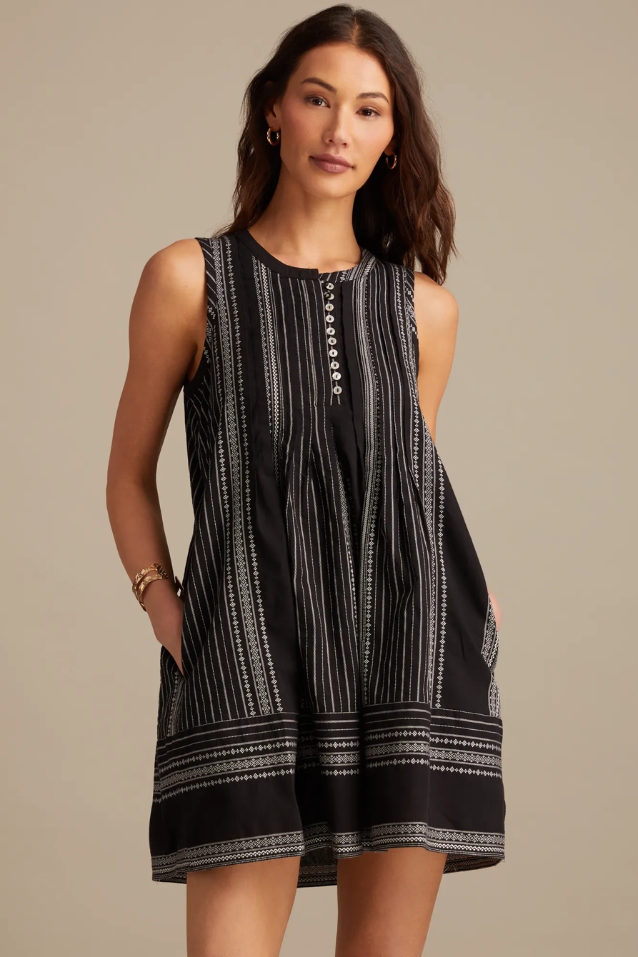 PINTUCK MINI DRESS, image 3