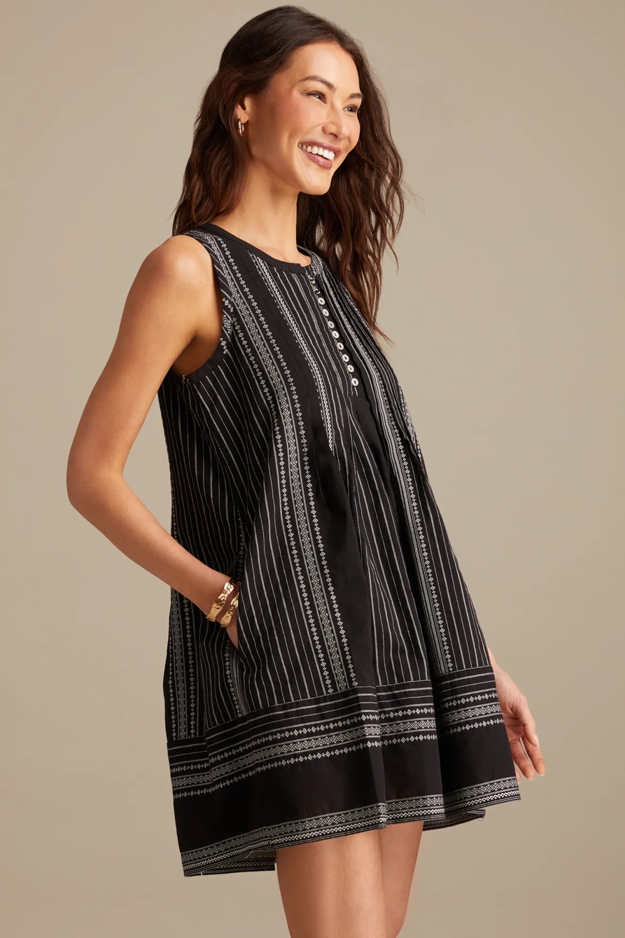 PINTUCK MINI DRESS, image 4
