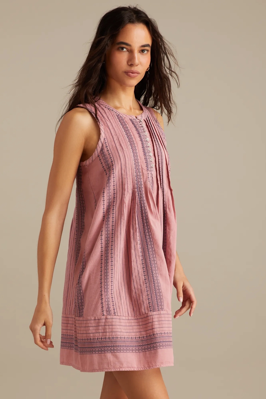 PINTUCK MINI DRESS, image 4