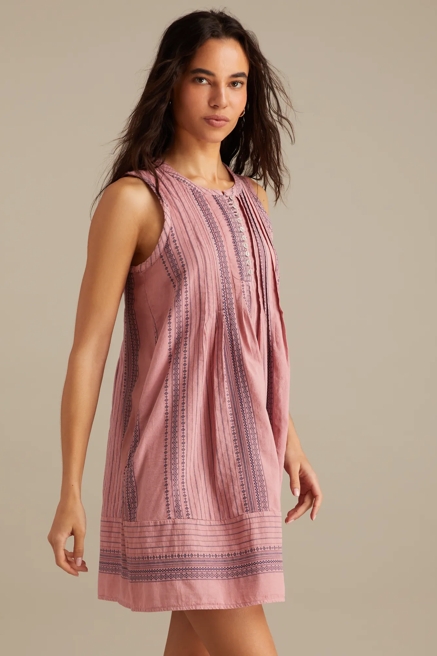 PINTUCK MINI DRESS, image 4