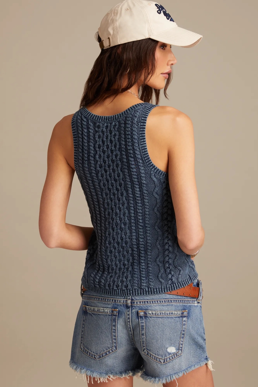 CABLE SWEATER TANK, image 5