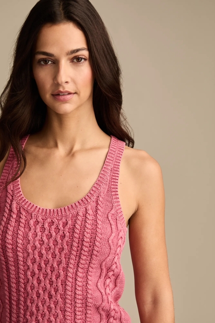 CABLE SWEATER TANK, image 1