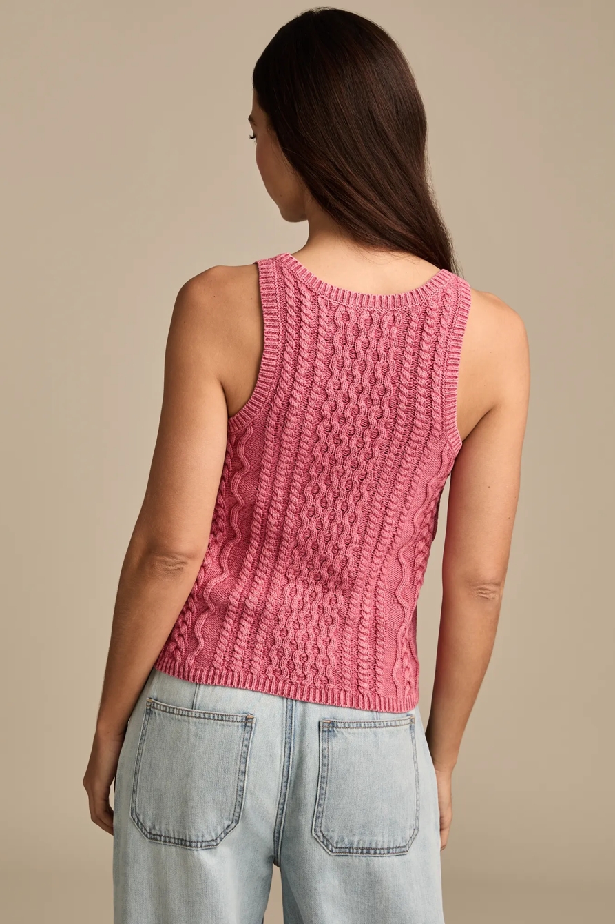 CABLE SWEATER TANK, image 3