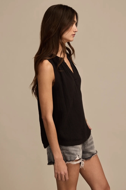 SLEEVELESS POPOVER SHIRT, image 4