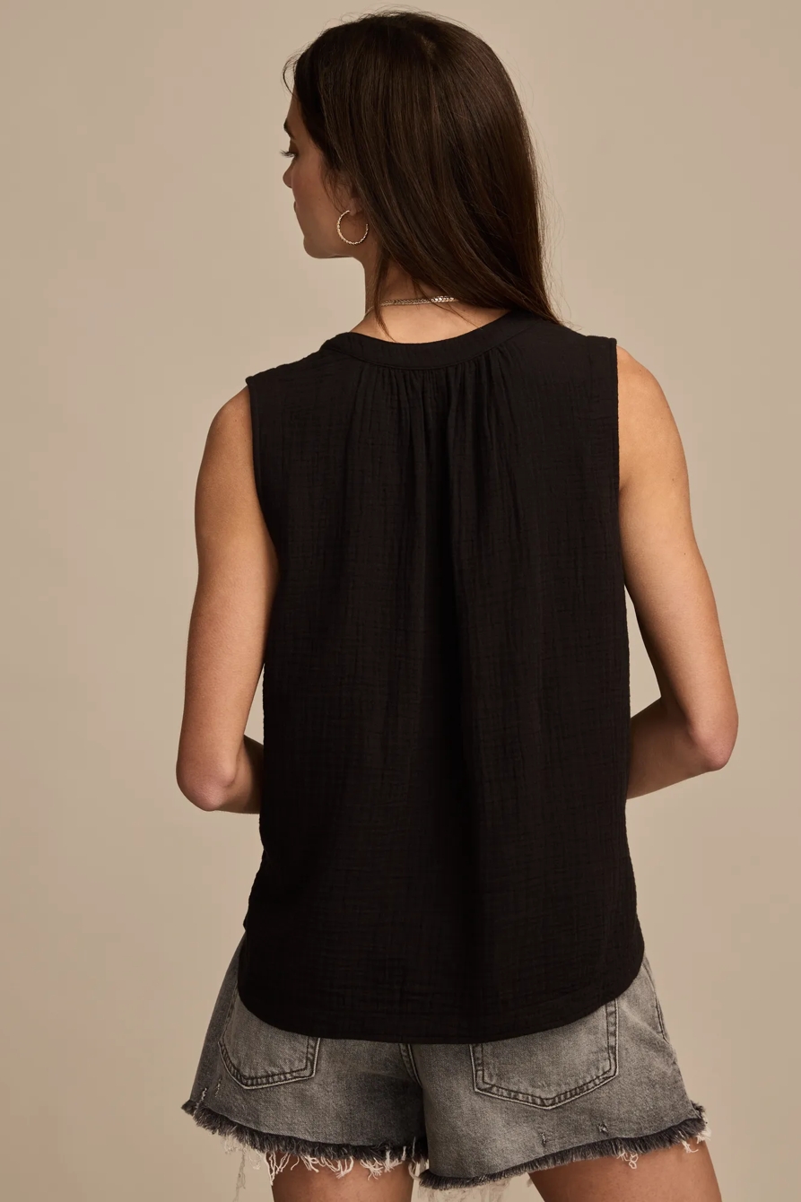 SLEEVELESS POPOVER SHIRT, image 5