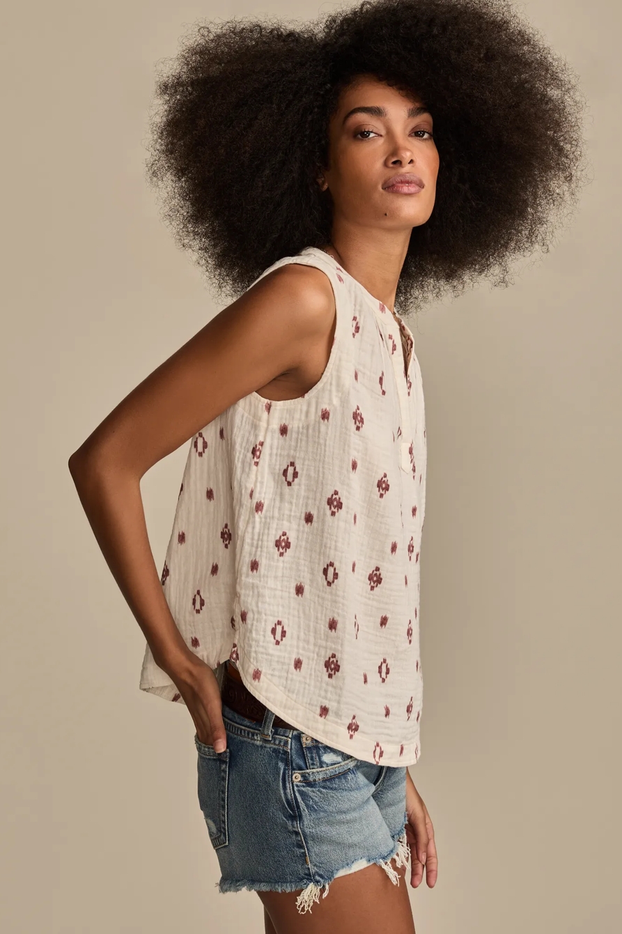 SLEEVELESS POPOVER SHIRT, image 4