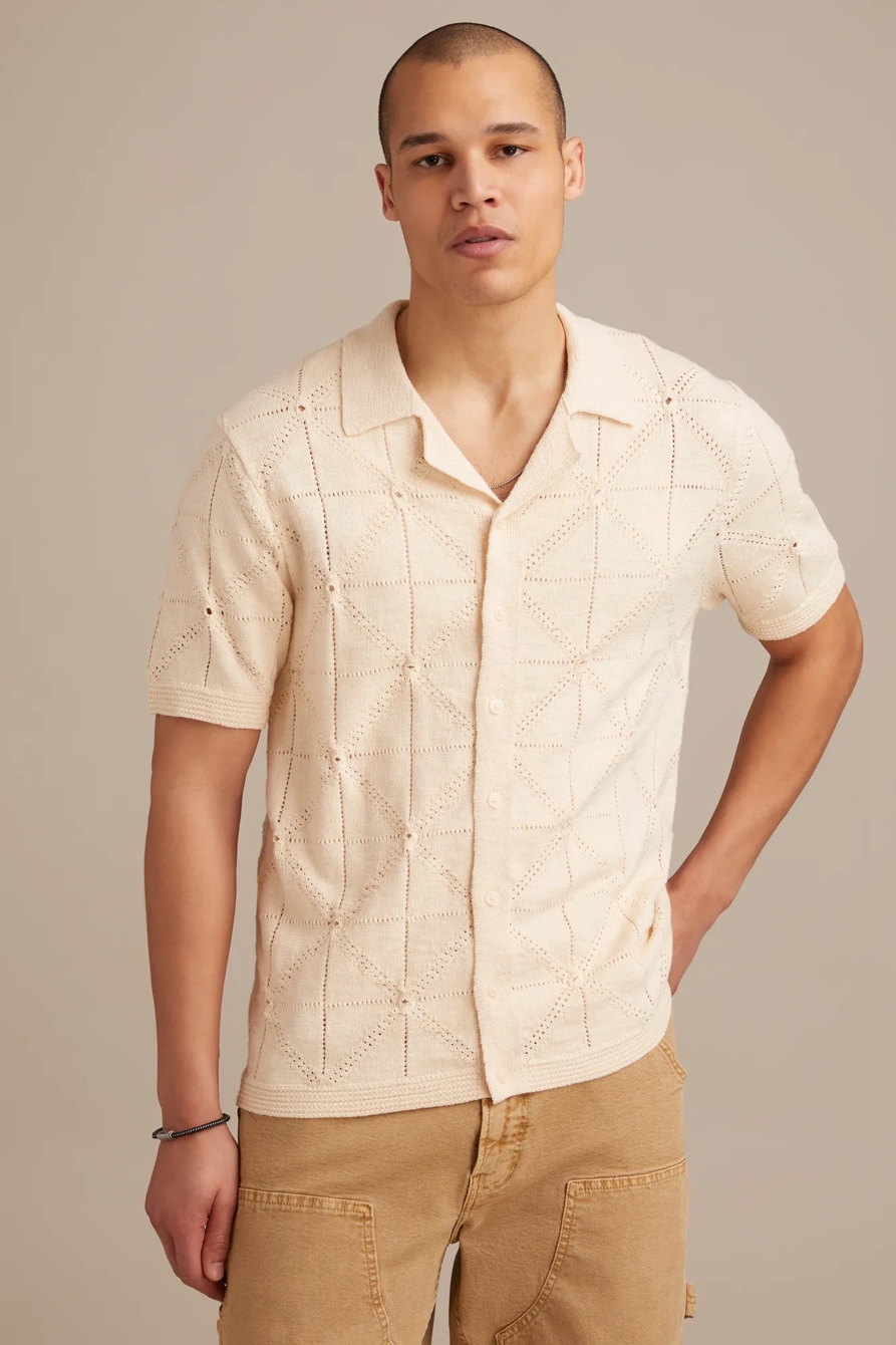 BUTTON DOWN SWEATER, image 2