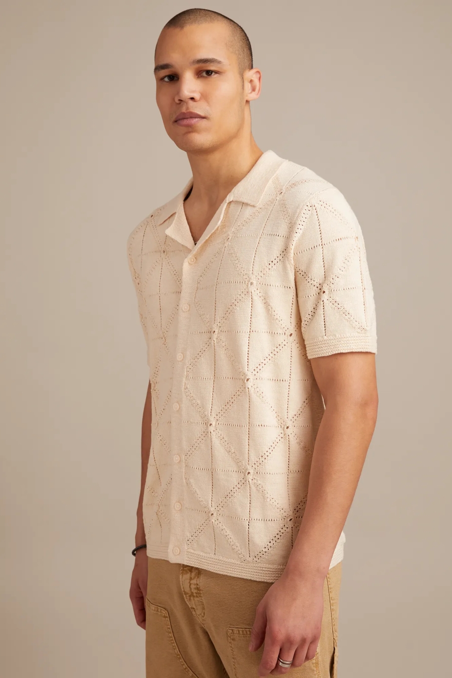BUTTON DOWN SWEATER, image 3