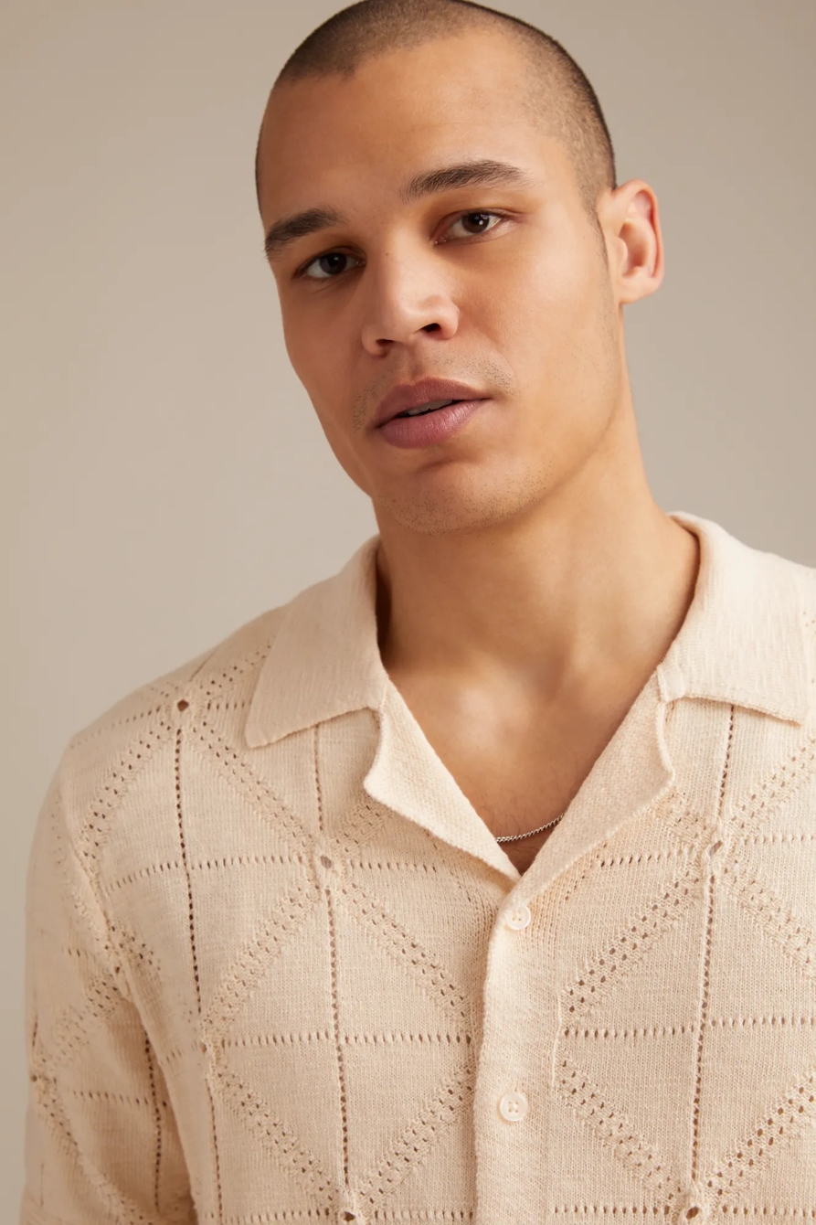 BUTTON DOWN SWEATER, image 4