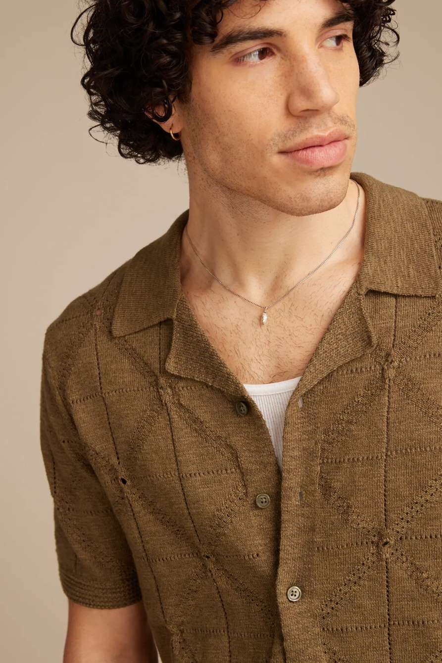 BUTTON DOWN SWEATER, image 2