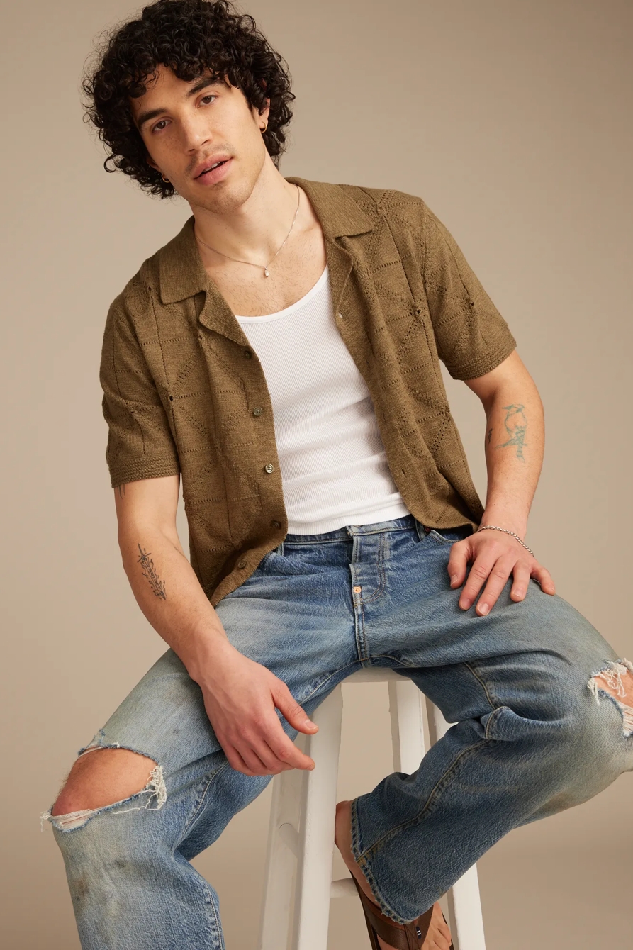 BUTTON DOWN SWEATER, image 5