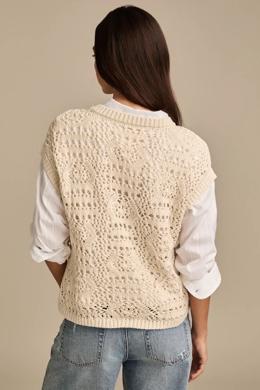 CROCHET SWEATER VEST, image 3