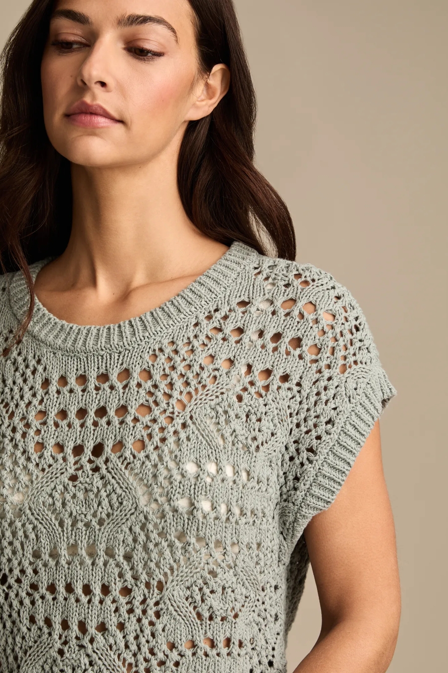 CROCHET SWEATER VEST, image 4