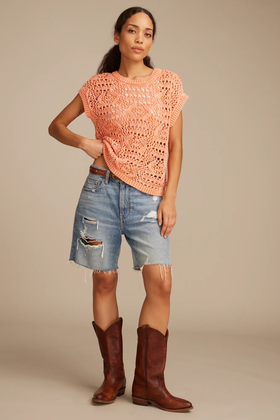 CROCHET SWEATER VEST, image 5