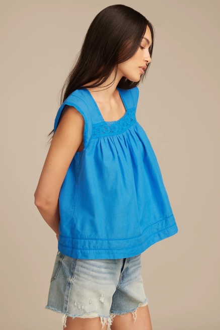 LACE TRIM TANK TOP, image 4