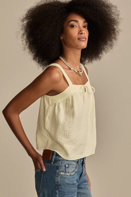 SOLID JAPUNTO GAUZE SWING TANK, image 3