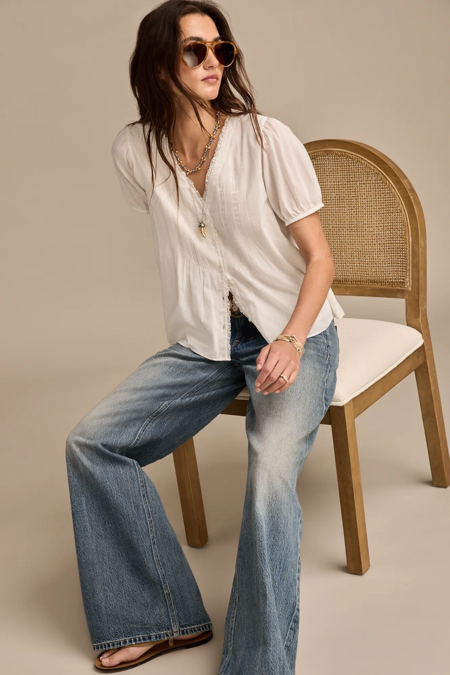 PINTUCK BLOUSE