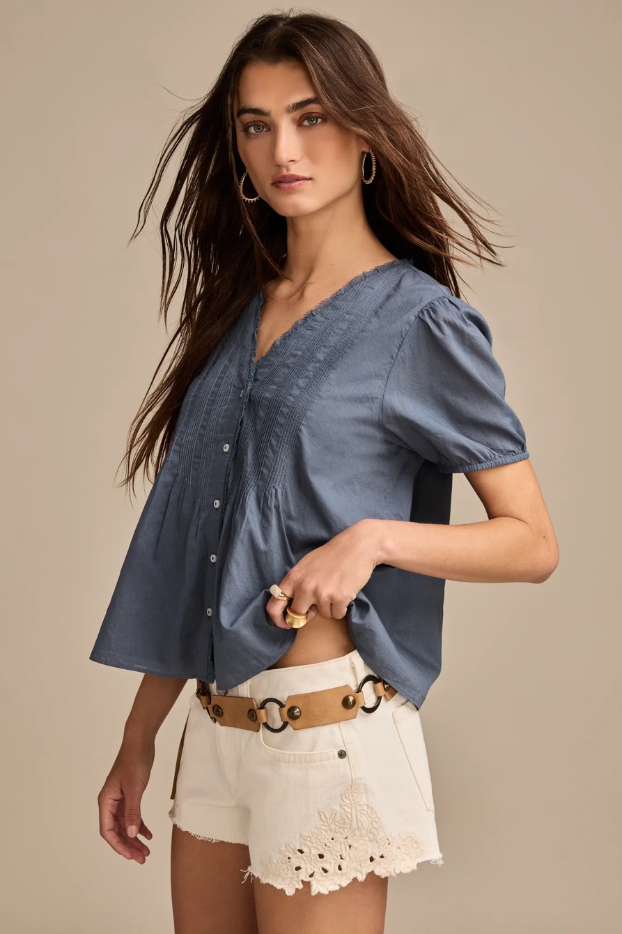 PINTUCK BLOUSE, image 3