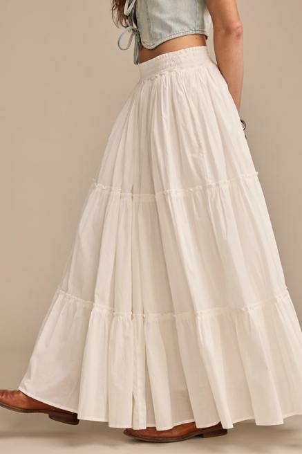 BROOMSTICK MAXI SKIRT, image 4