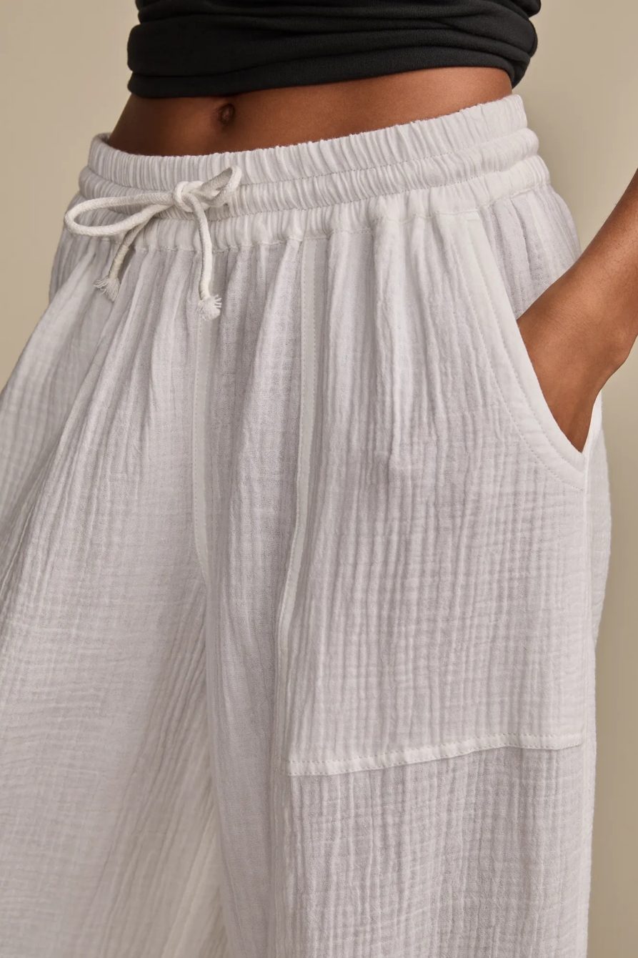 BEACHY GAUZE PANT, image 3