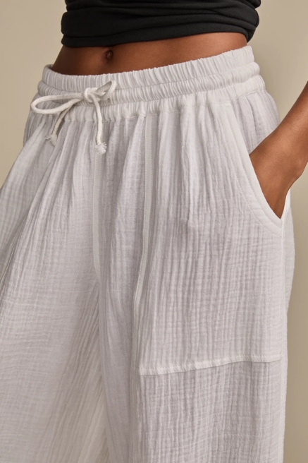 BEACHY GAUZE PANT, image 3