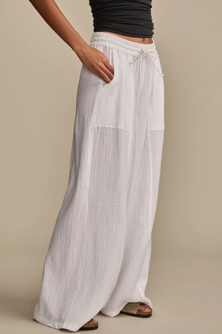 BEACHY GAUZE PANT, image 4