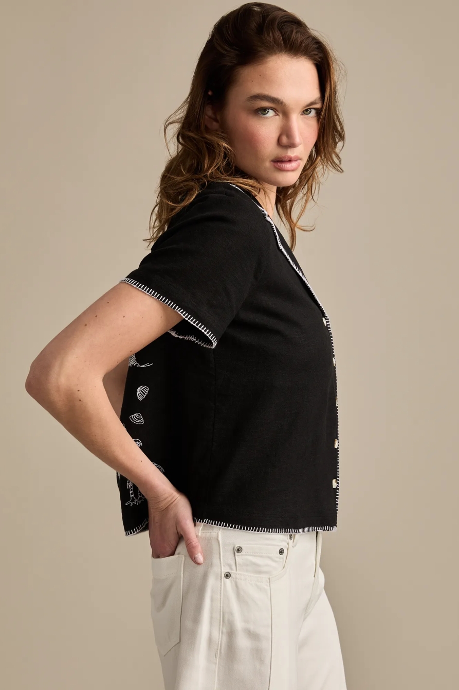 BEACH LINEN CAMP SHIRT, image 5