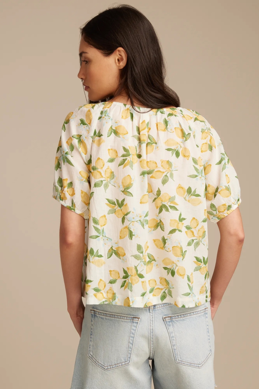 PLEATED SHORT SLEEVE TOP, image 3