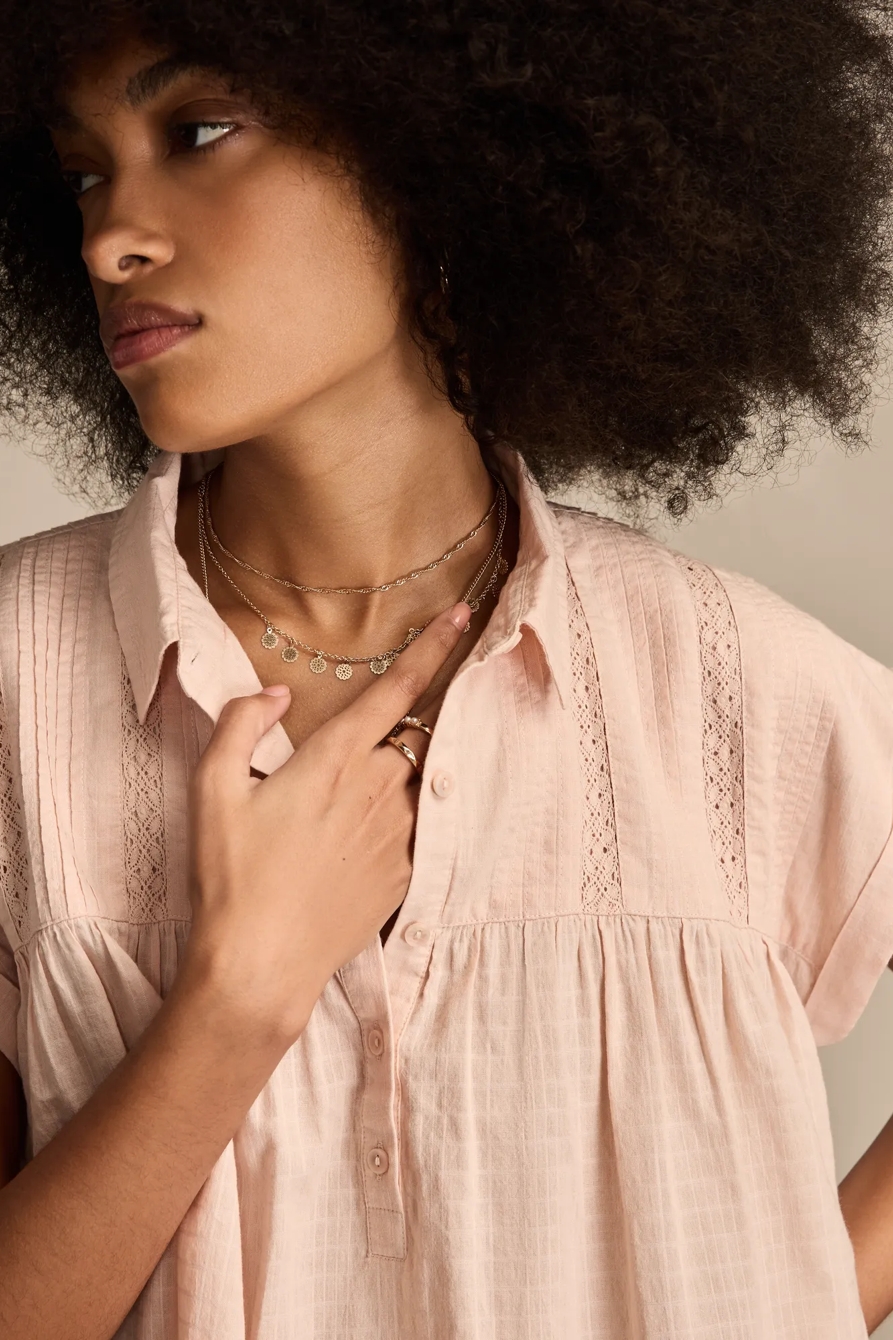 DRAPEY BUTTON-DOWN TUNIC, image 2