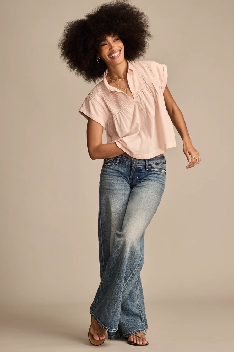 DRAPEY BUTTON-DOWN TUNIC, image 5