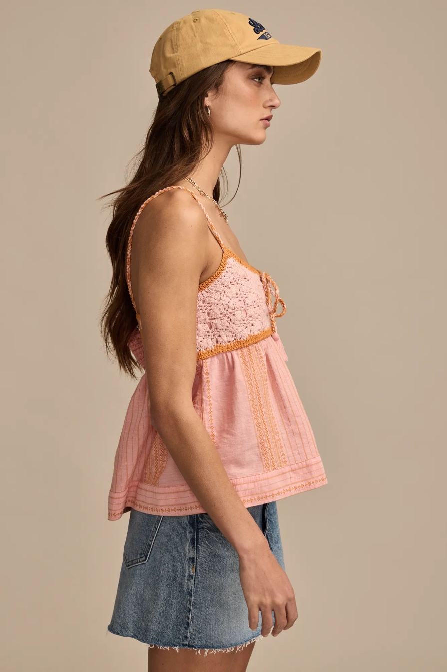 CROCHET BODICE TANK, image 4