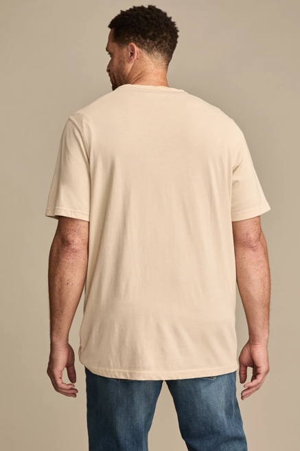 BIG & TALL VENICE BURNOUT NOTCH NECK TEE, image 4